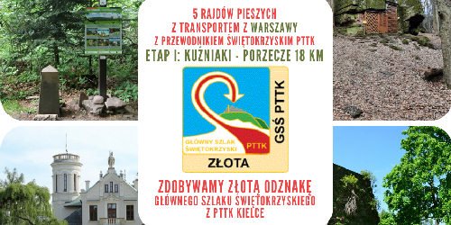 28.04.2024 - Główny Szlak Świętokrzyski z transportem z/do WARSZAWY