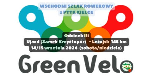 14-15.09.2024 - GREEN VELO z PTTK KIELCE