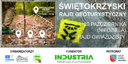 20.10.2024 - Świętokrzyski Rajd Geoturystyczny